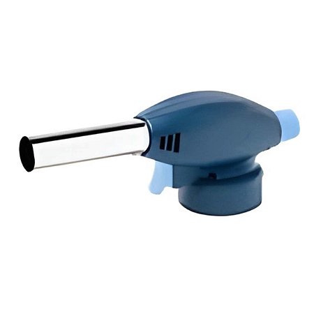 Maçarico Multiuso Glacê Em Aço Inox E Abs 17cm Brinox Azul