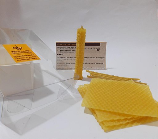 Kit Infantil faça você mesmo sua vela