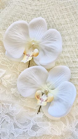 Duo Orquídea Branca