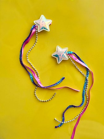 Duo Presilhas Estrelas