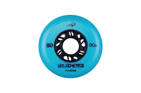 Rodas Flying Eagle FE Slider - 80mm 90a / Azul (4 rodas)