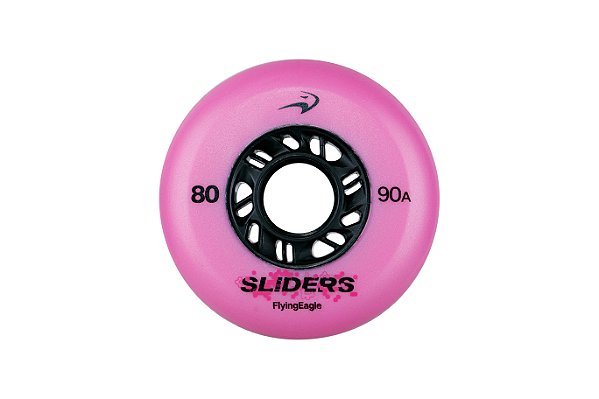 Rodas Flying Eagle FE Slider - 80mm 90a / Rosa (4 rodas)
