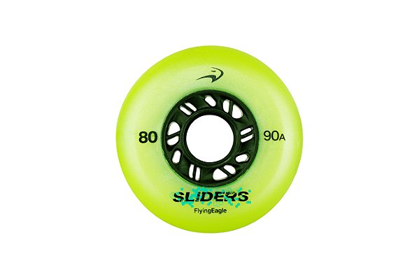 Rodas Flying Eagle FE Slider - 80mm 90a / Verde (4 rodas)