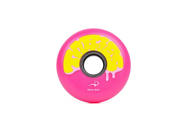 Roda Flying Eagle Taffies Pink - 72/76/80mm 84A - Unidade
