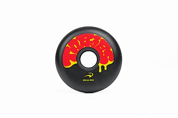 Roda Flying Eagle Taffies Preta - 72/76/80mm 84a - Unidade