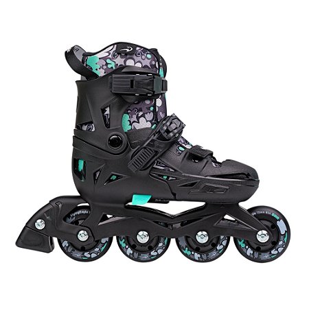 PRÉ VENDA - Patins Flying Eagle NT2 Natch - Ajustável Preto