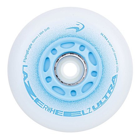 Rodas FlyingEagle LazerWheelz Ultra LED 88A SHR - Azul (4 Rodas)
