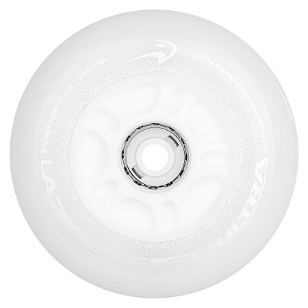 Rodas FlyingEagle LazerWheelz Ultra LED 88A SHR - 90mm Branca (4 rodas)