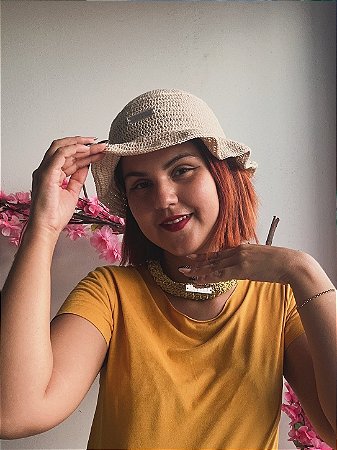 Bucket de crochê