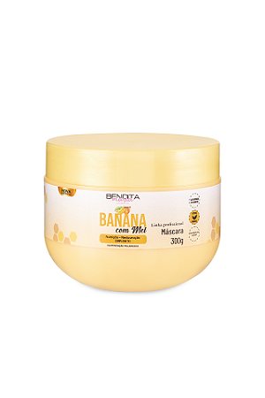 Máscara De Nutrição Banana Com Mel 300g