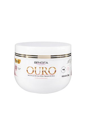 Máscara Cauterização Polarizada Ouro 300g