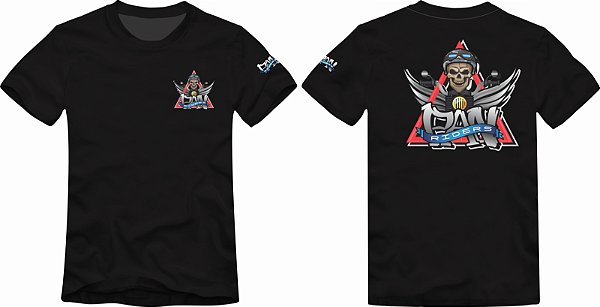 Malha Pan Riders MASCULINO - Logo Colorido