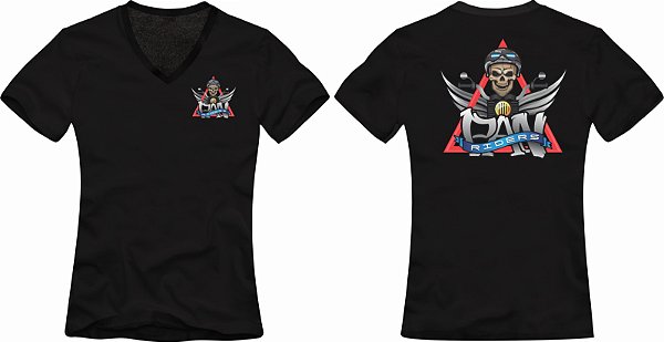 Malha Pan Riders FEMININO - Logo Colorido