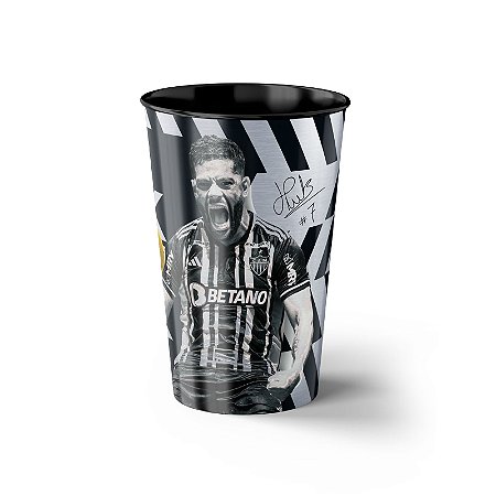 Copo do Galo - Edição Limitada - 400 Gols do Hulk - Preto/Metalizado - 550ml