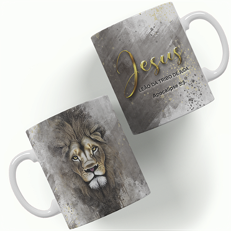 Caneca  - Leão da Tribo de Judá