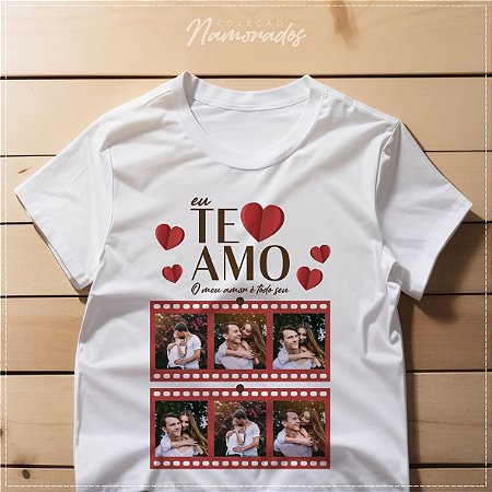 Camiseta Dia dos Namorados com foto 3