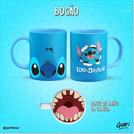 Caneca Stitch Bocão
