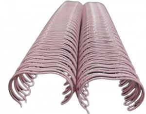 WIRE-O 1" A4 ROSA CLARO - 200 folhas