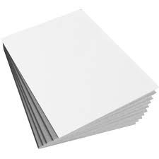 PAPELÃO CINZA 1,7MM FACE BRANCA FL - 0,80X1,00