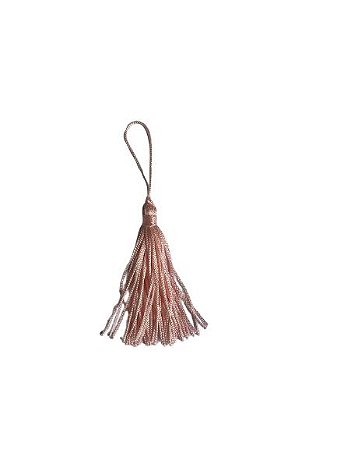 TASSEL ROSA CLARO COM 5 UNIDADES