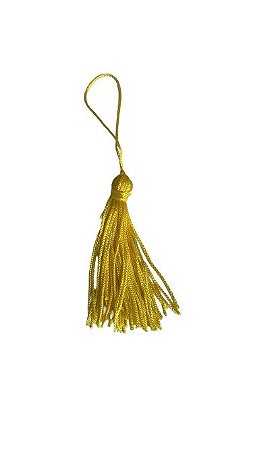 TASSEL AMARELO COM 5 UNIDADES