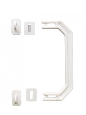 ALÇA PARA MALETA (PLÁSTICO) BRANCO