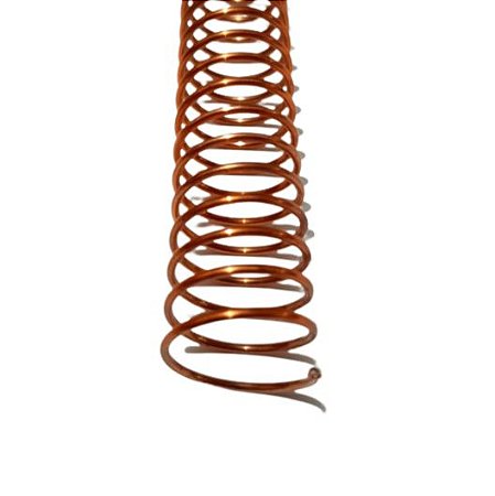 ESPIRAL ACO REVESTIDO PASSO 6MM - TAMANHO 1 1/4 (275 FLS) - ROSÊ GOLD