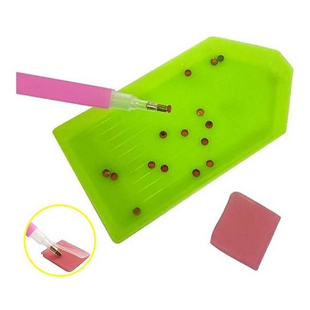 CANETA PEGA MINI STRASS
