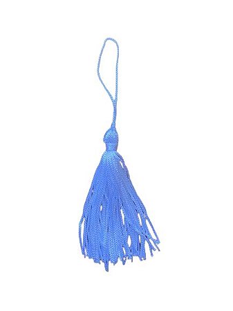 TASSEL BRANCO COM 5 UNIDADES