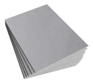 PAPELÃO CINZA HORLLE 1,9MM 19X27 CM COM 8 UND