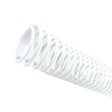 ESPIRAL PLASTICO 9MM ATE 50 FLS - BRANCO