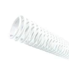 ESPIRAL PLASTICO 40MM ATE 350 FLS - BRANCO