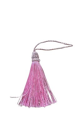 TASSEL TULIPA ROSA COM 5 UNIDADES