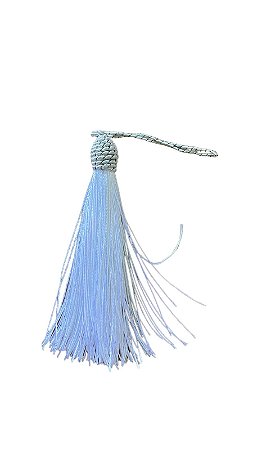 TASSEL TULIPA BRANCO COM 5 UNIDADES