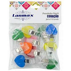 PRENDEDOR PATCH CORACAO PCT 10UND