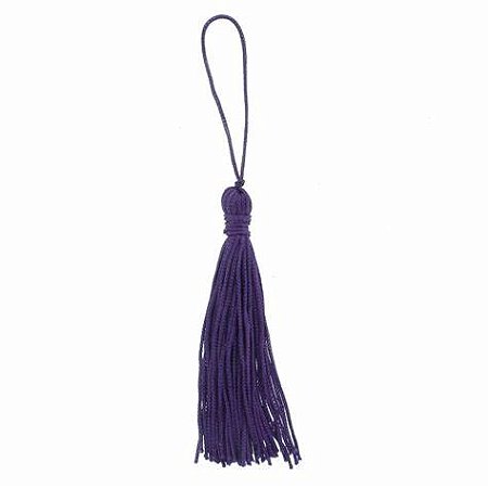 TASSEL ROXO COM 5 UNIDADES