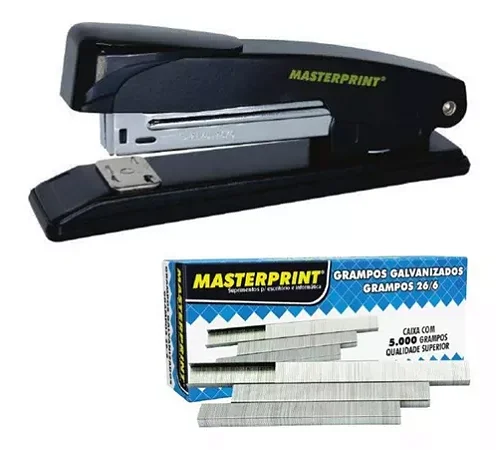 GRAMPEADOR DE METAL MEDIO ATÉ 20 FLS MASTERPRINT