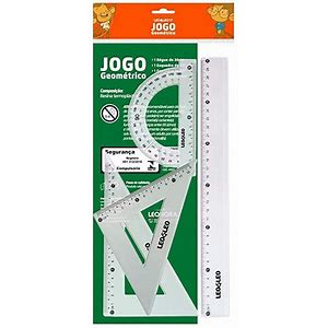 JOGO GEOMETRICO 1. GRAU COM 4 PEÇAS LEO&LEO
