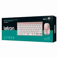 COMBO TECLADO E MOUSE SEM FIO COMPACT SHINE ROSÊ KM 19