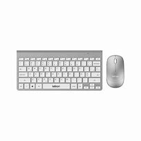COMBO TECLADO E MOUSE SEM FIO COMPACT SHINE PRATA