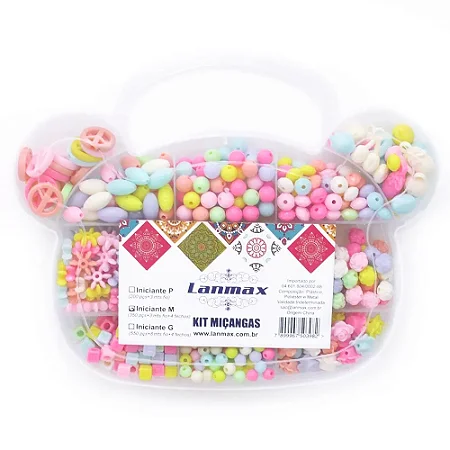 KIT MIÇANGAS COLORIDAS BIJUTERIA INICIANTE - M