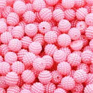 PEROLA CRAQUELADA LULI 12MM C/10 UNIDADES - ROSA BB