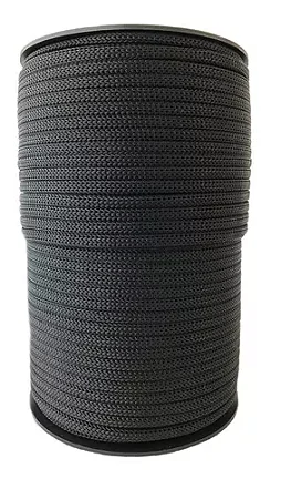 CORDÃO FITILHO PP PRETO 5/2 (Bolsas Mochilas Sacola) METRO
