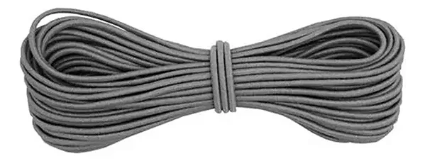 ELASTICO SAO JOSE COLOMBE ROLICO CINZA N 15 2,8MM 10MTS