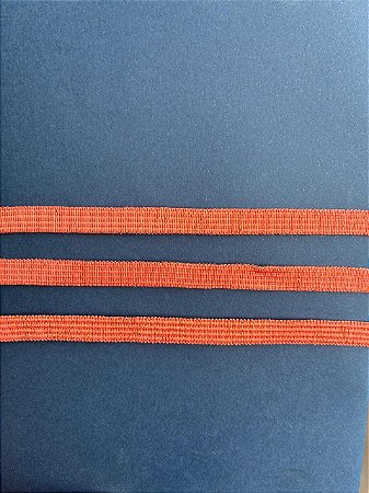 ELASTICO CHATO 7MM COBRE 1 METRO