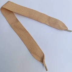 ALÇA PARA SACOLA GORGURAO 25MM COM PONTEIRA - BEGE ESCURO 20UND 35CM