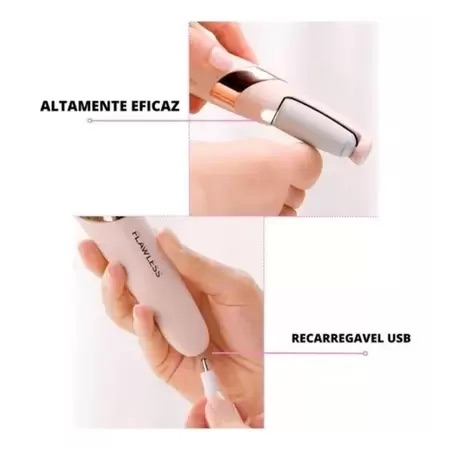 Lixa para Pés Elétrica Esfoliante e Removedor de Calos portátil AK-M001