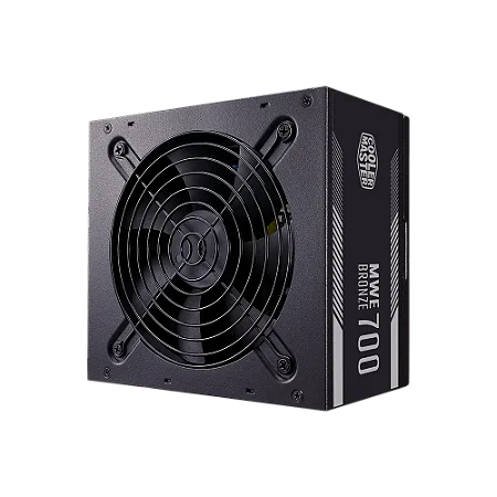 Fonte ATX 700w MWE 700 V2, PFC Ativo, Com Cabo, 80 Plus Bronze - Cooler Master