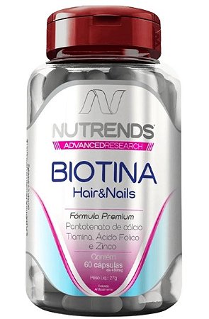 Biotina 150% IDR + Vitaminas 60 cápsulas - Nutrends