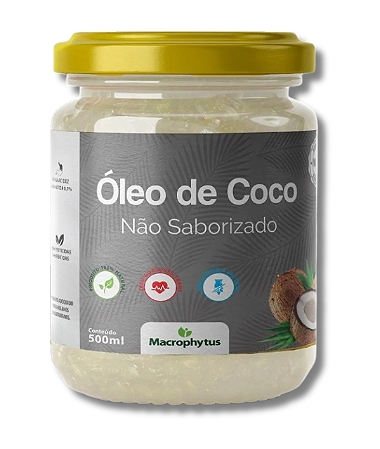 ÓLEO DE COCO NÃO SABORIZADO 500ML